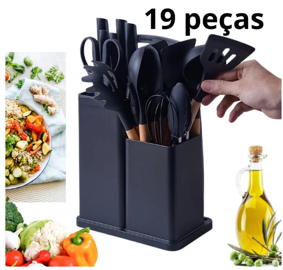 Conjunto Completo de Cozinha de Luxo