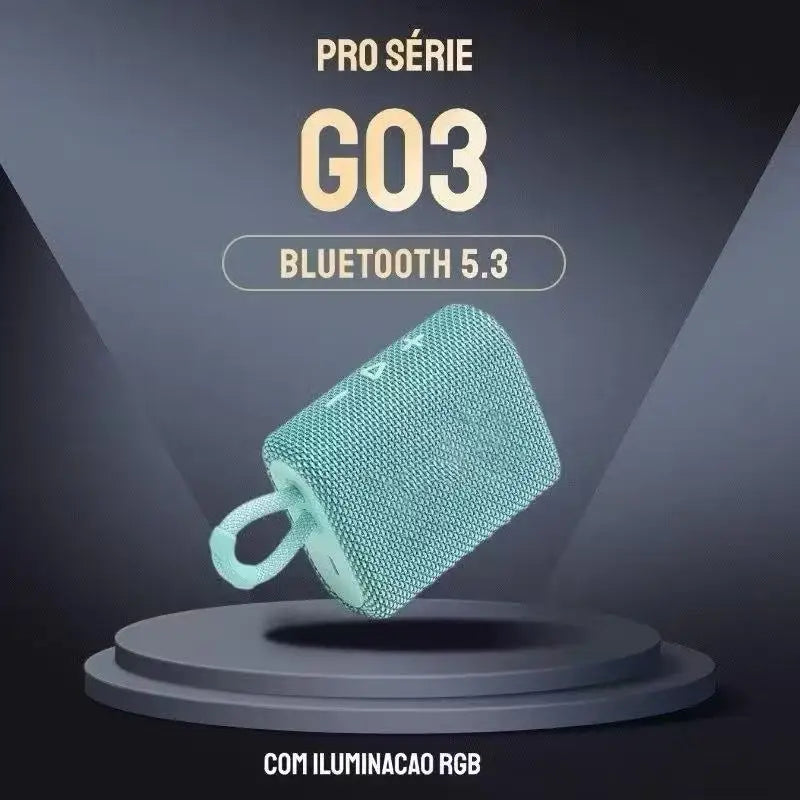 Caixa de som GO3 – Caixa de som portátil