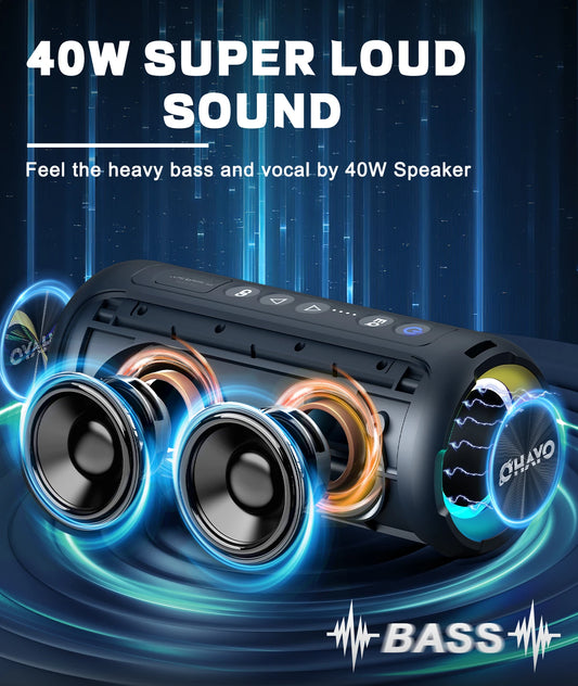 Caixa de Som Bluetooth Ortizan 40W