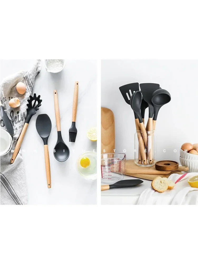 Conjunto de cozinha em silicone